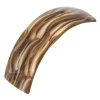 Rectangle Volume Barrette - Caramel Swirl
