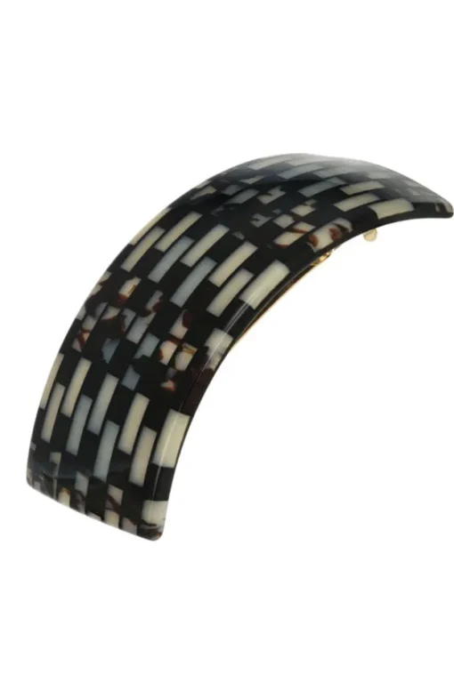 Rectangle Volume Barrette - Empire