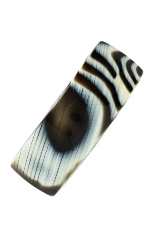 Rectangle Volume Barrette - Classic
