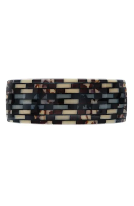 Rectangle Volume Barrette - Empire