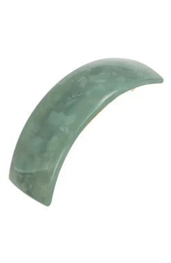 Rectangle Volume Barrette - Pavlova Pastel