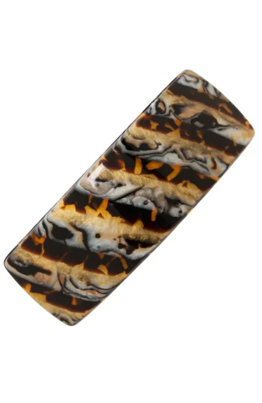 Rectangle Volume Barrette - Classic