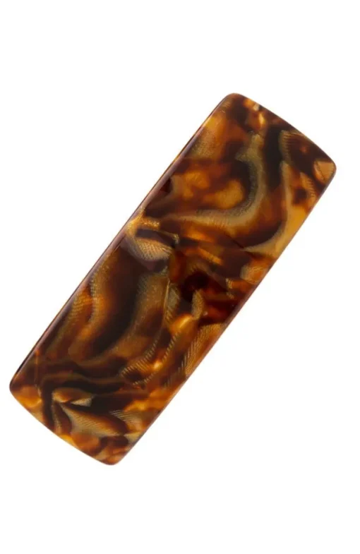 Rectangle Volume Barrette - Classic