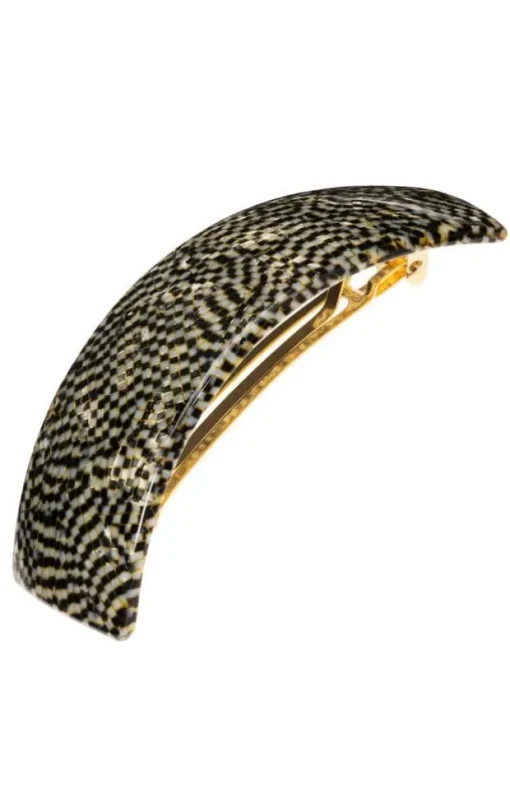 Rectangle Volume Barrette - Classic