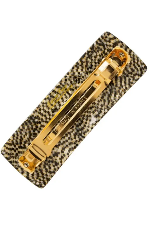 Rectangle Volume Barrette - Classic