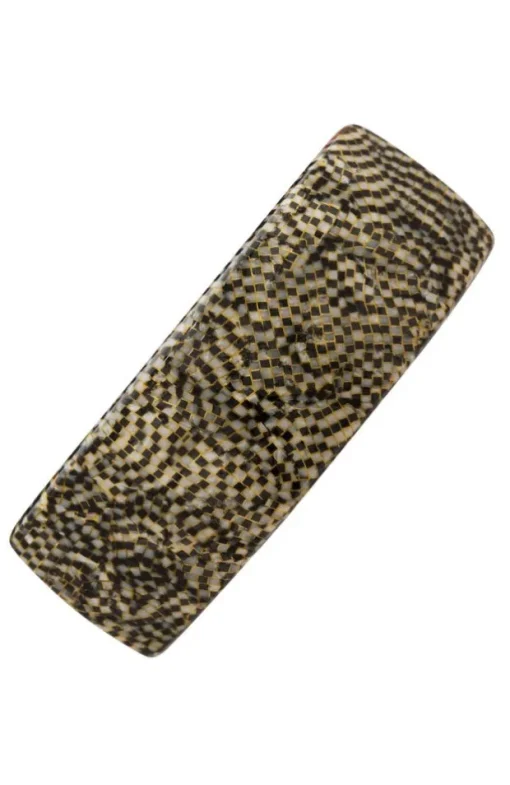 Rectangle Volume Barrette - Classic