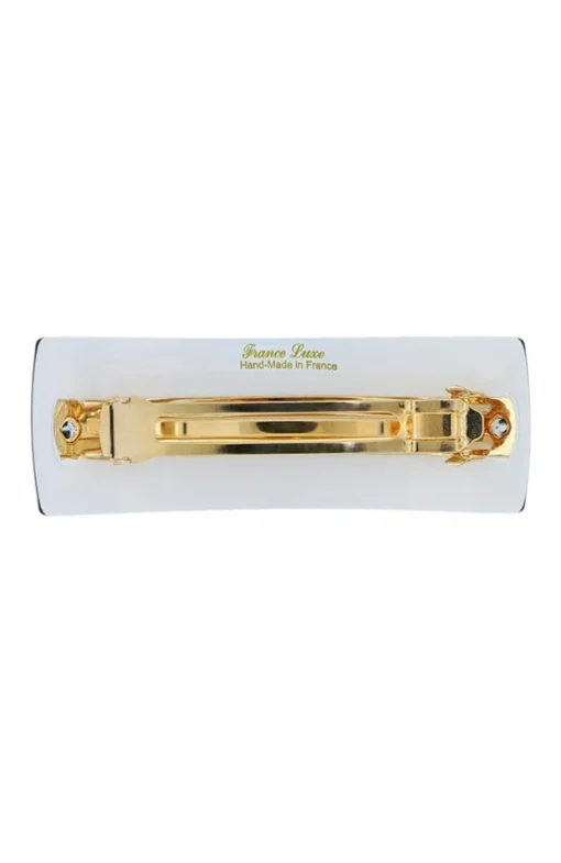 Rectangle Volume Barrette - Tiger