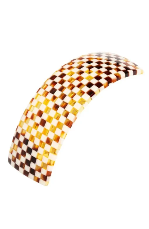 Rectangle Volume Barrette - Classic