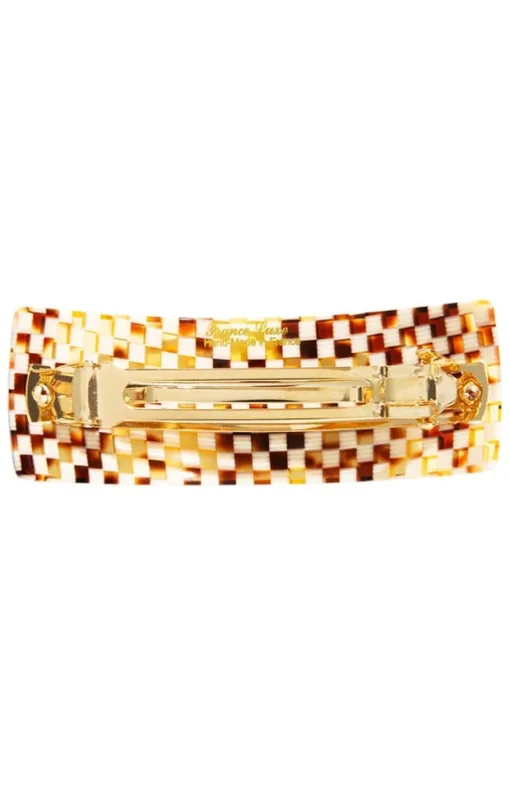 Rectangle Volume Barrette - Classic
