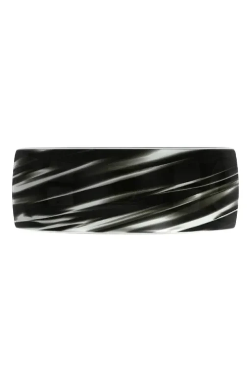 Rectangle Volume Barrette - Tiger