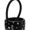 Scattered Crystal Cuff Ponytail Holder