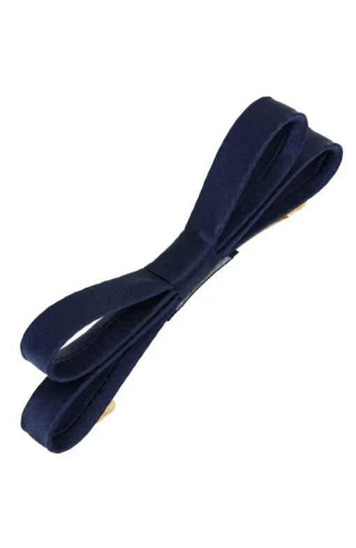 Small Couture Bow - Silk Charmeuse