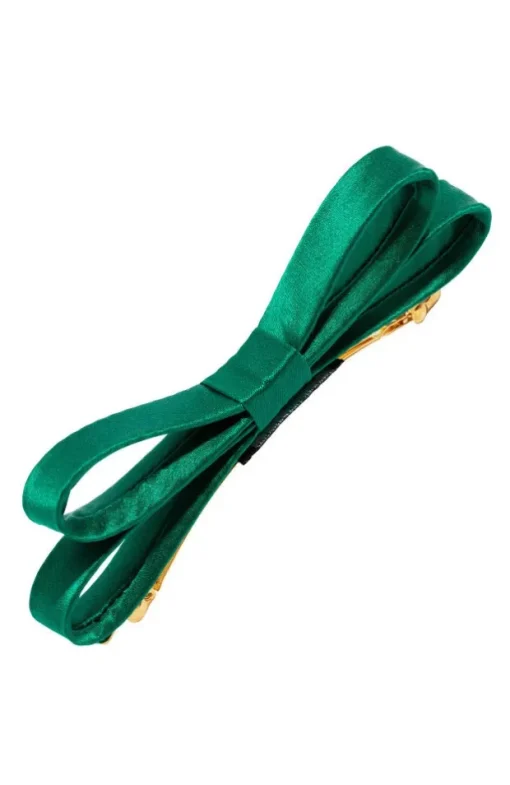 Small Couture Bow - Silk Charmeuse