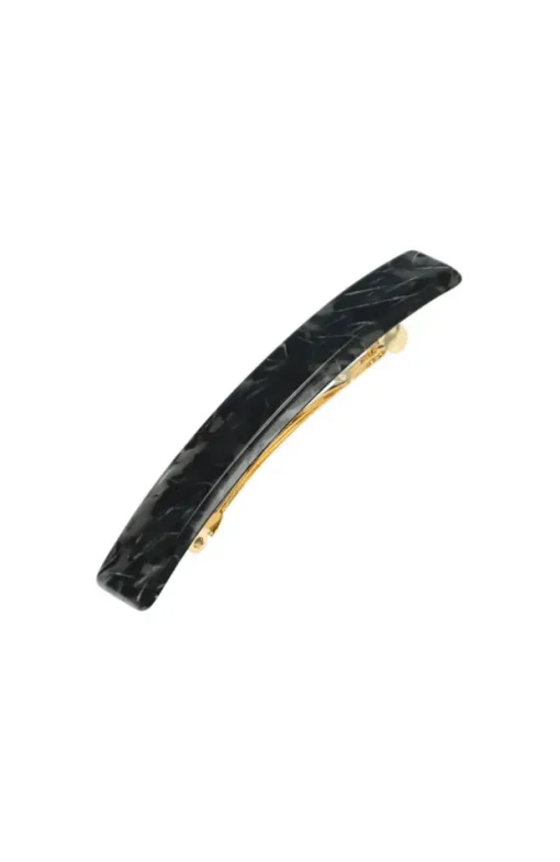 Small Luxury Rectangle Barrette - Linea