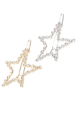 Star Tige Boule Barrette, 2-Pack