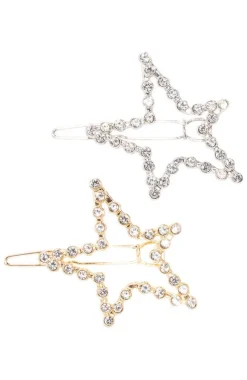 Star Tige Boule Barrette, 2-Pack