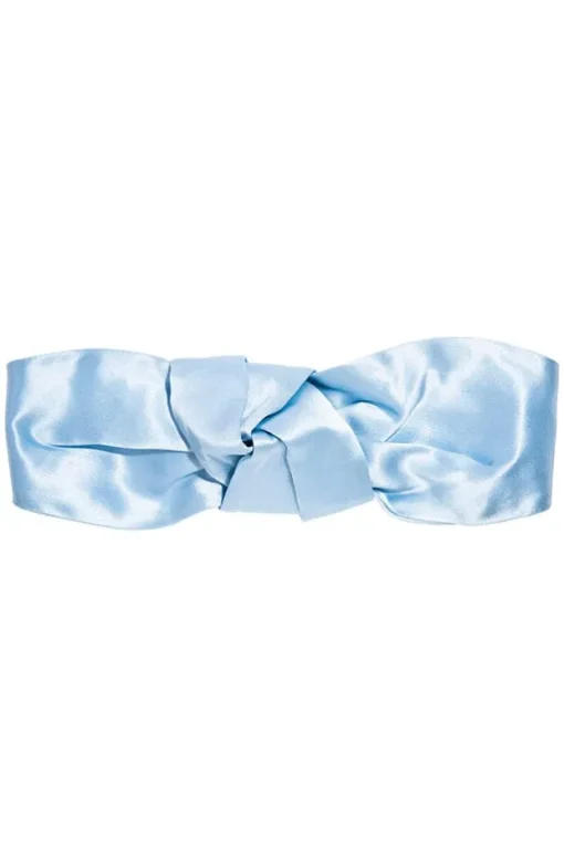 Top Knot Headwrap - Silk Charmeuse