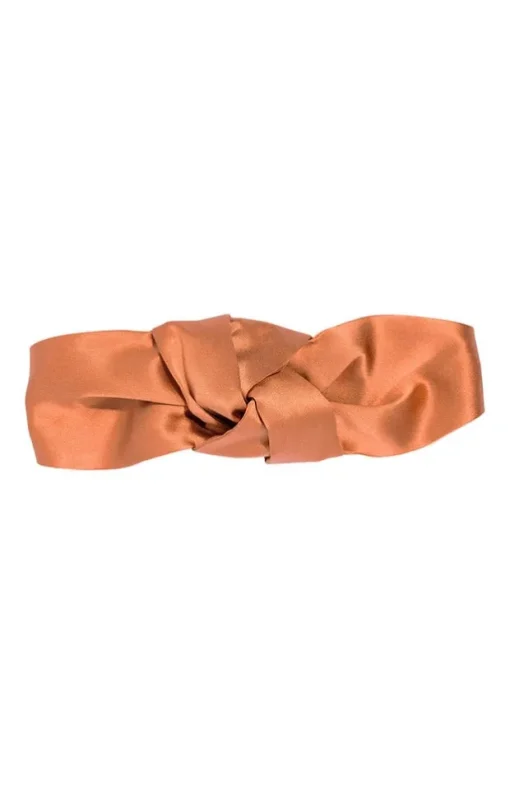 Top Knot Headwrap - Silk Charmeuse