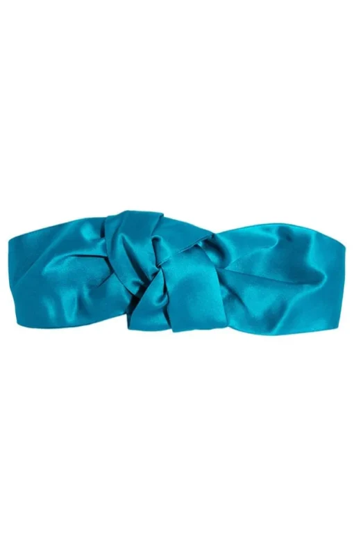 Top Knot Headwrap - Silk Charmeuse