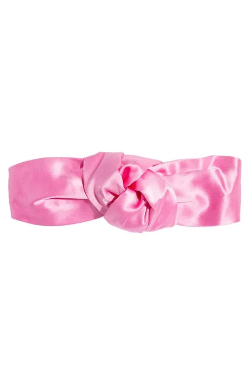 Top Knot Headwrap - Silk Charmeuse