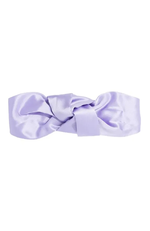 Top Knot Headwrap - Silk Charmeuse
