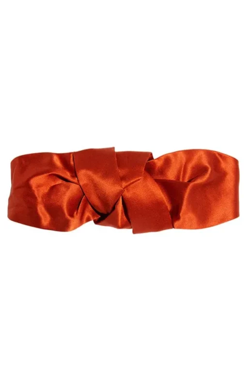 Top Knot Headwrap - Silk Charmeuse
