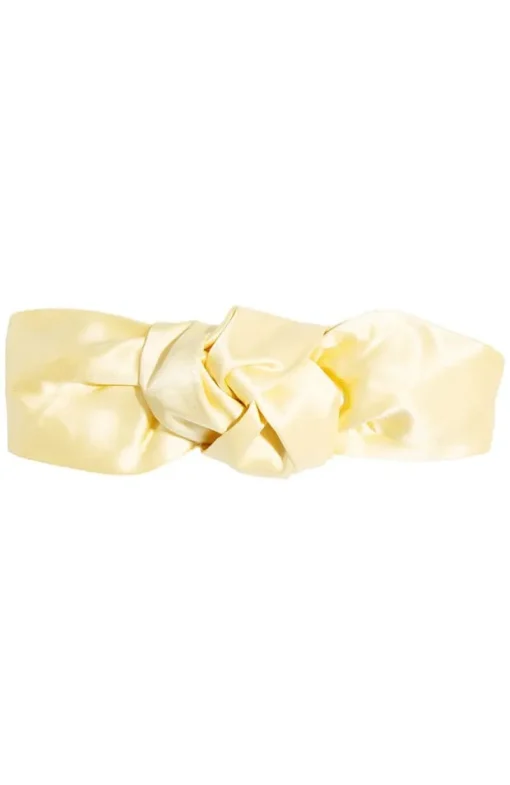 Top Knot Headwrap - Silk Charmeuse