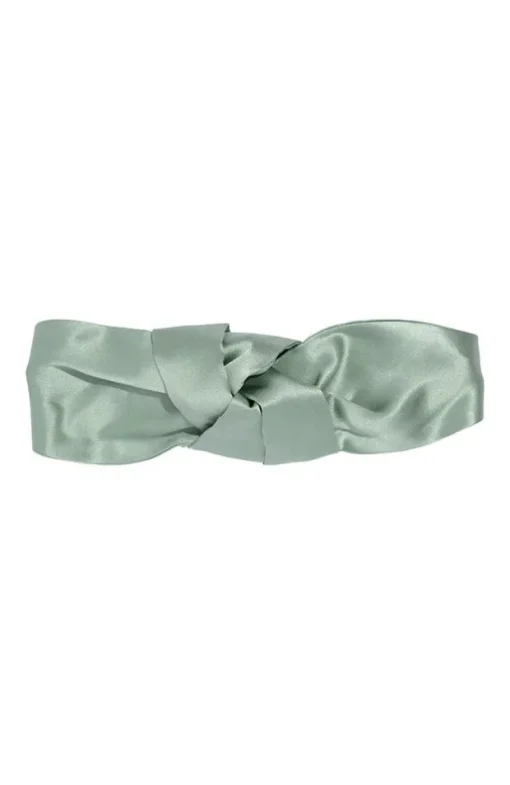 Top Knot Headwrap - Silk Charmeuse