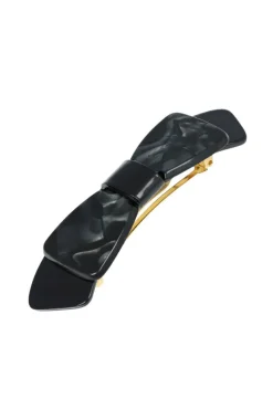 Two Tone Bow Barrette - Classic